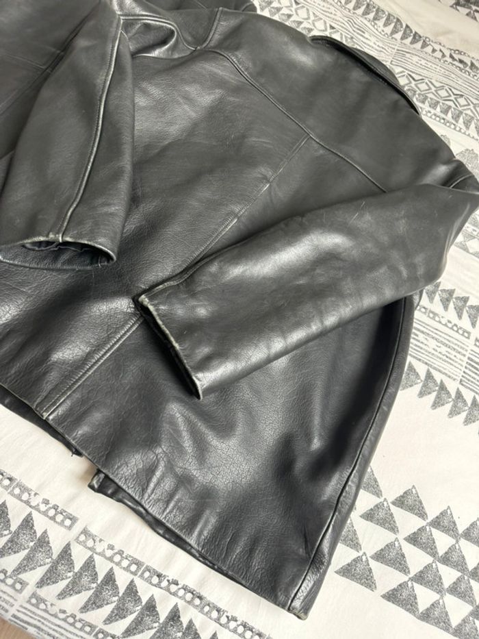 Manteau cuir chevignon L - photo numéro 15