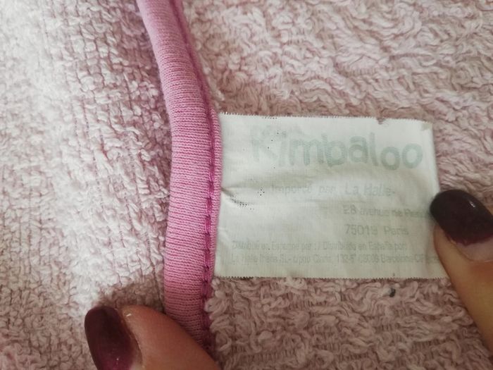 Cape de bain rose kimbaloo - photo numéro 2