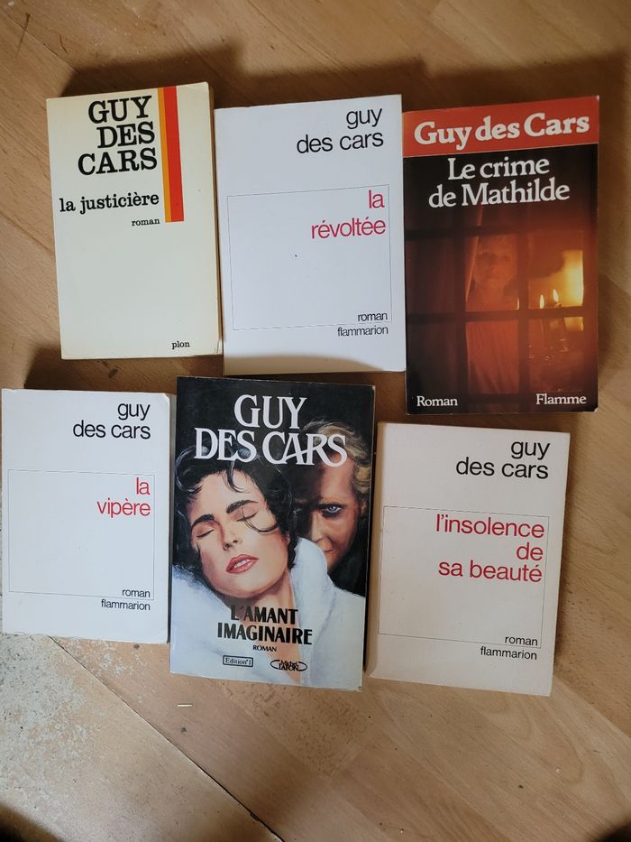 Romans de Guy des cars