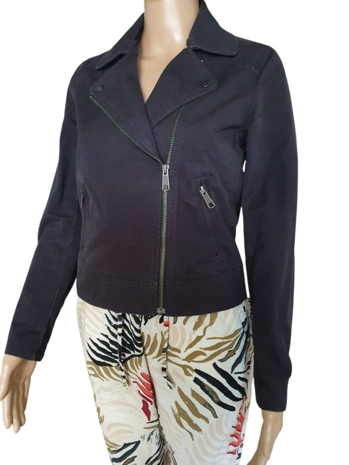 Veste Levi's Denim Noir - Coupe Trucker- 100% coton- XS - photo numéro 3