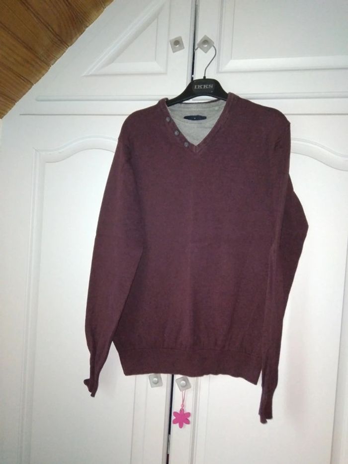 Pull Bordeaux
