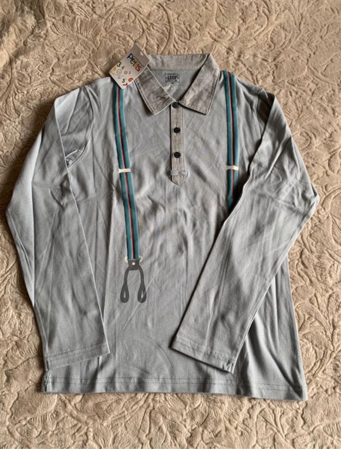 Polo manches longues compagnie des petits