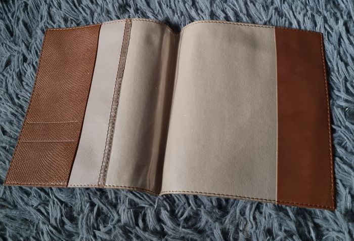 Lot 2 protèges cahiers (bleu et marron) - photo numéro 6