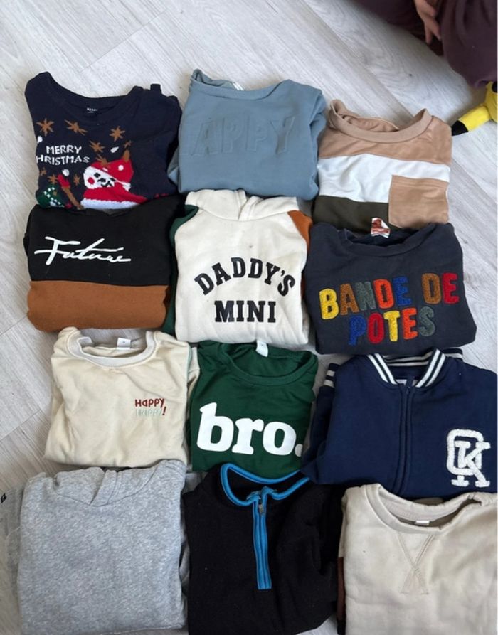 Lot de pulls 6 ans garçon