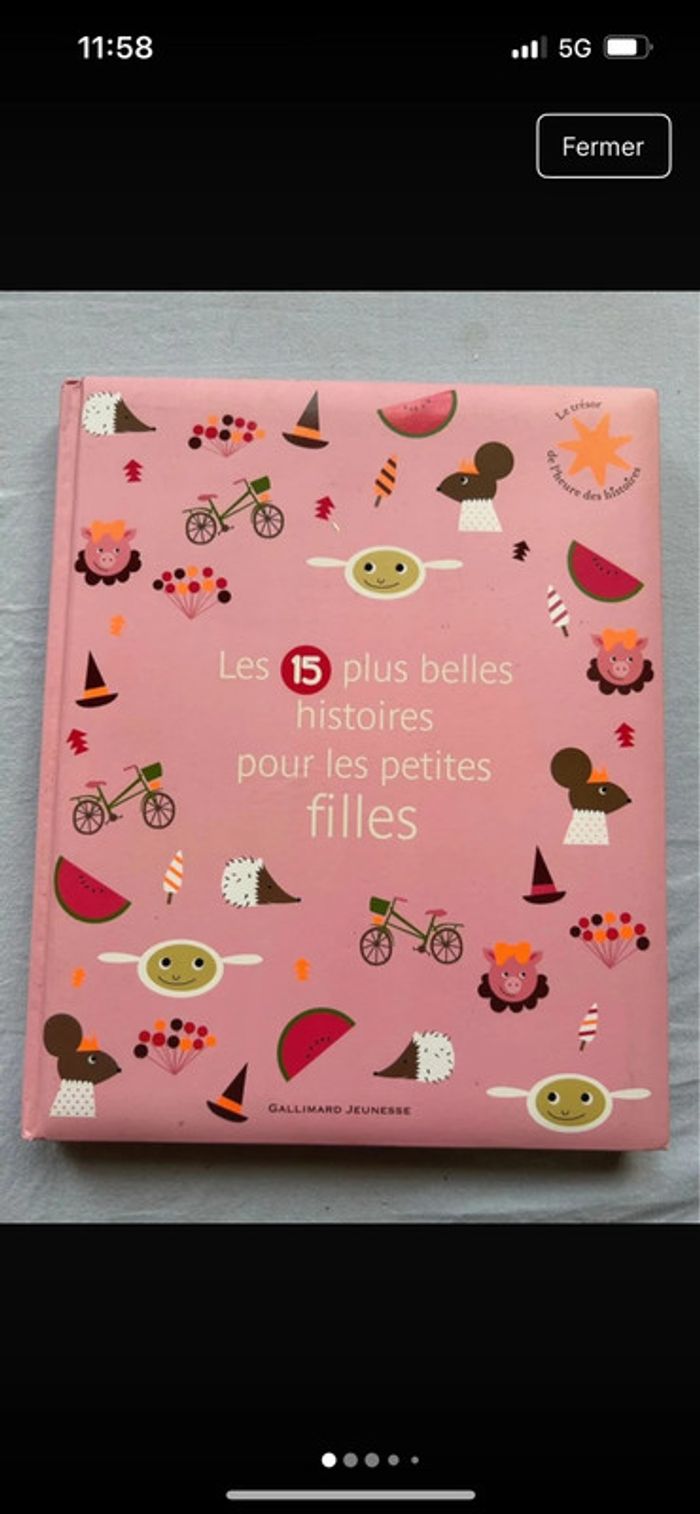 Les 15 plus belles histoires pour les petites filles