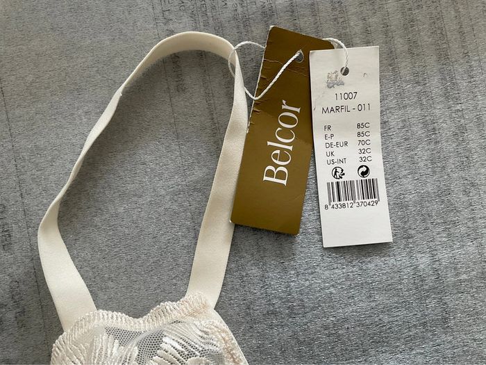 Soutien-gorge crème Belcor neuf - photo numéro 2