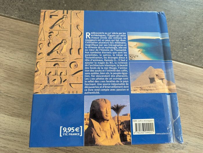 Vend livre 1001 photos l'Égypte de chez solar - photo numéro 3