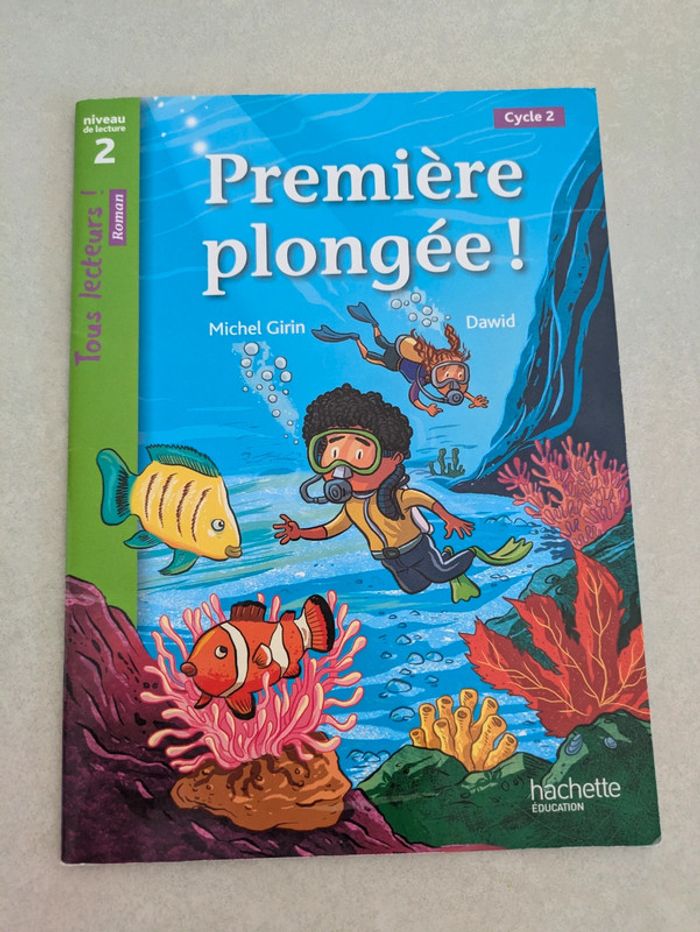 Livre collection Tous lecteurs Première plongée