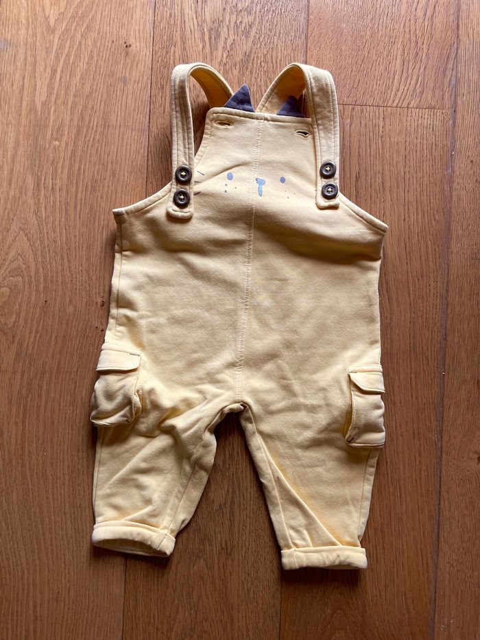 Salopette jaune TEX 6 mois