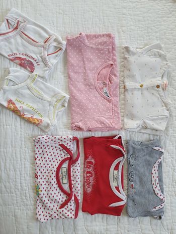 💜  Lot en 12 mois fille