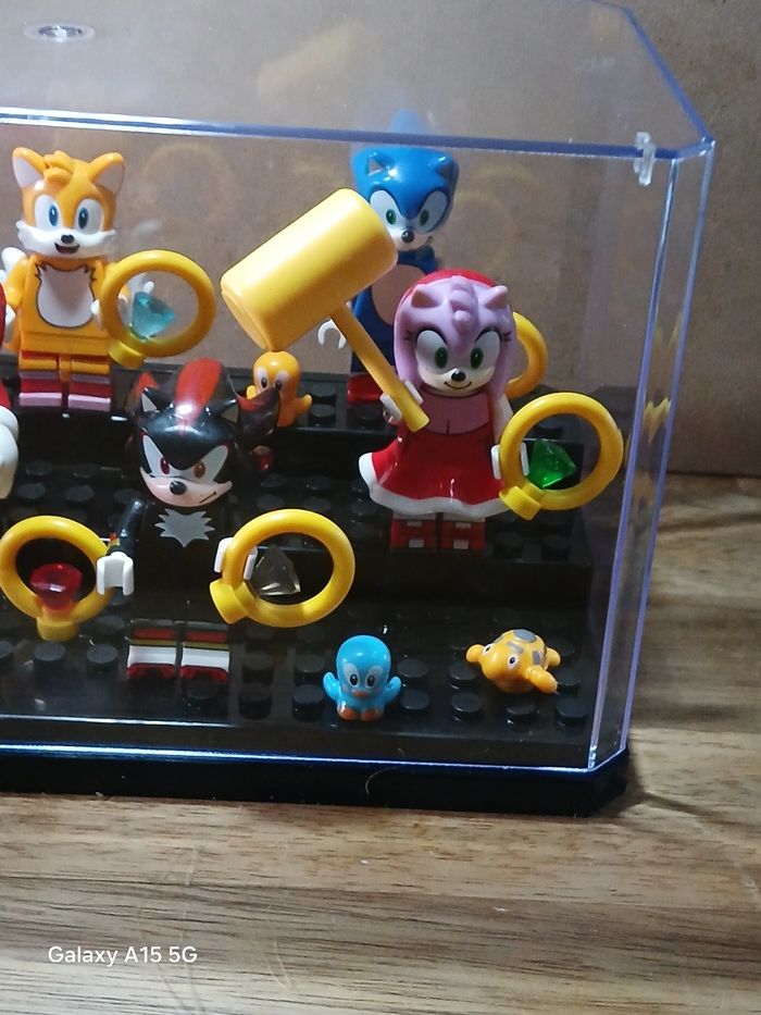 Vitrine lego Sonic neuf Collection jouets décoration - photo numéro 4