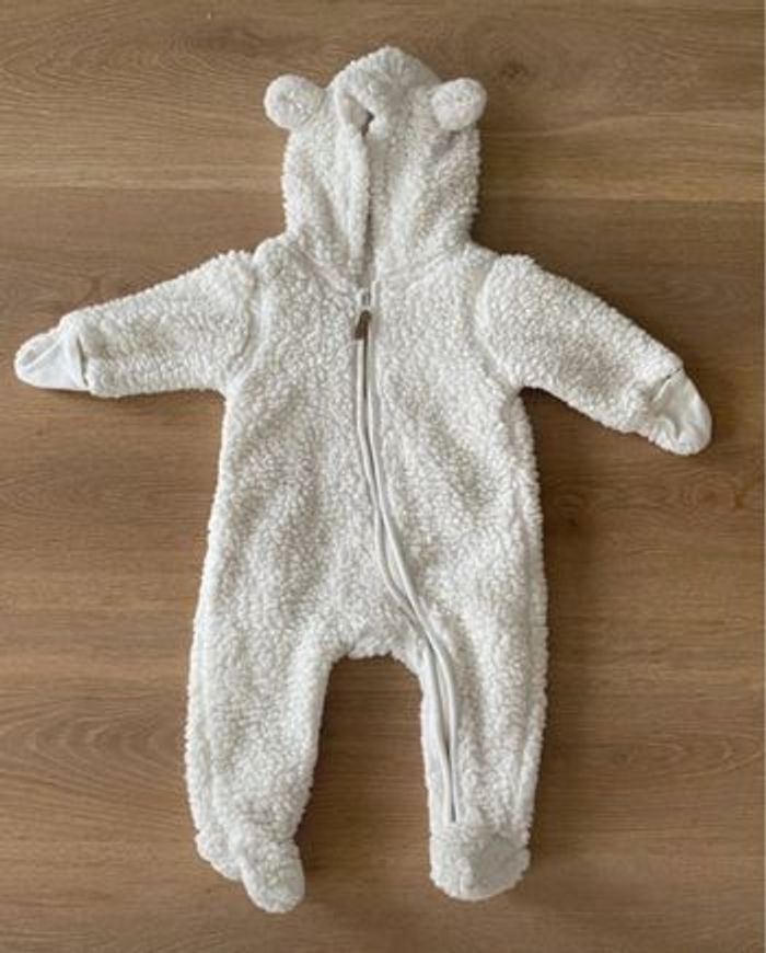 Combi pilote blanche H&M  blanche taille 3 mois