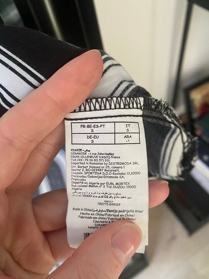 Chemise longue rayée Pimkie - photo numéro 2