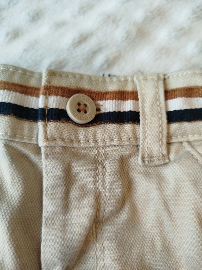Pantalon de cérémonie obaibi 24 mois , souple , réglable à la taille - photo numéro 4