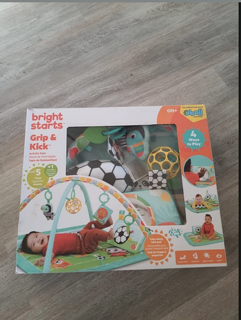 Bright Starts tapis d éveil bébé football neuf