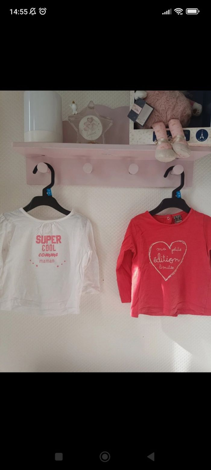 T-shirt manches longues fille