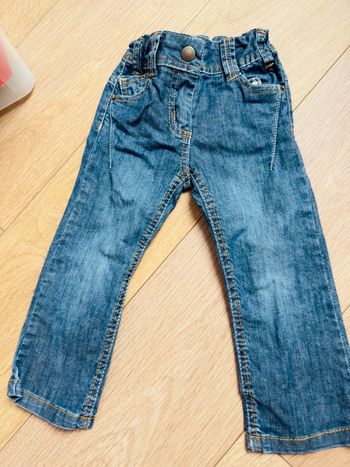 Pantalon en jean Tape à l’œil bleu en 2ans