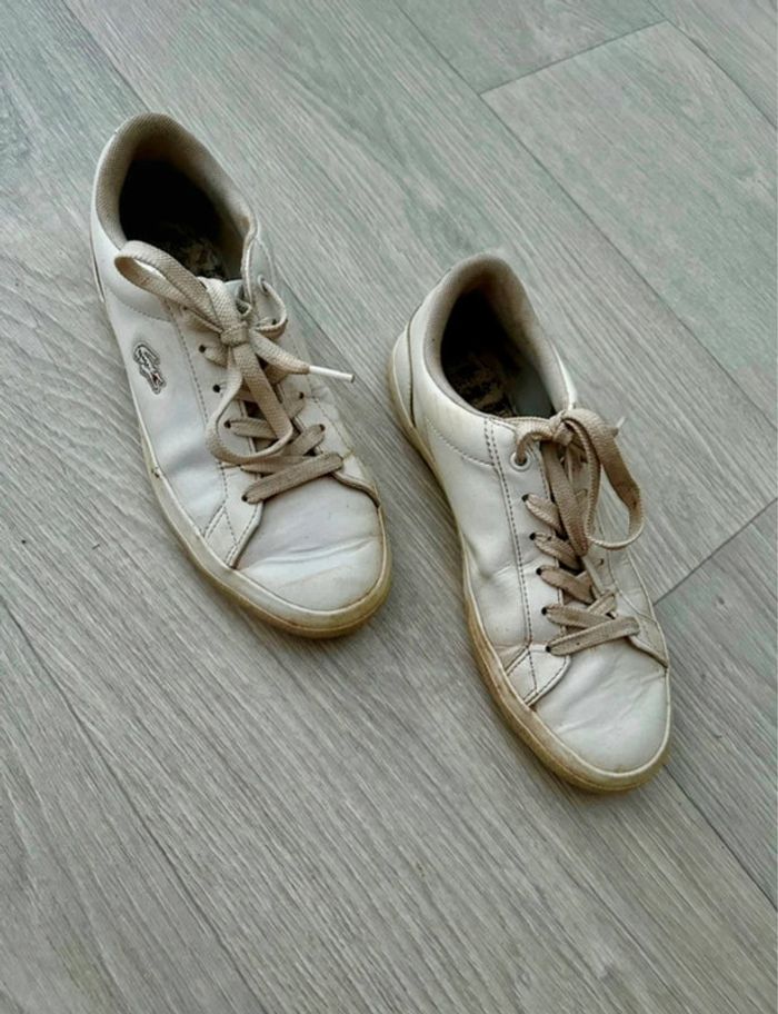 Baskets Lacoste - femme - pointure 37 - en bon état - photo numéro 2
