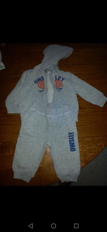  Ensemble jogging 6 mois