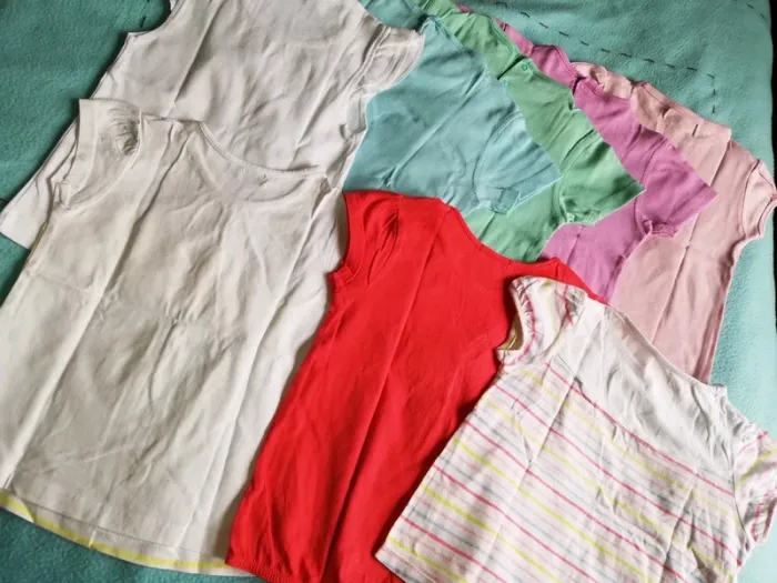 Lot de t-shirts fille - photo numéro 4