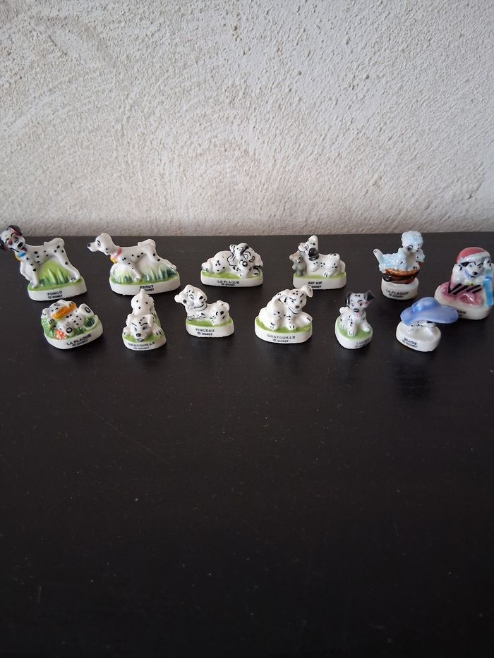 Collection de fèves les 101 dalmatiens