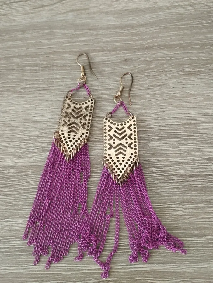 Paire de boucles d'oreilles - photo numéro 4