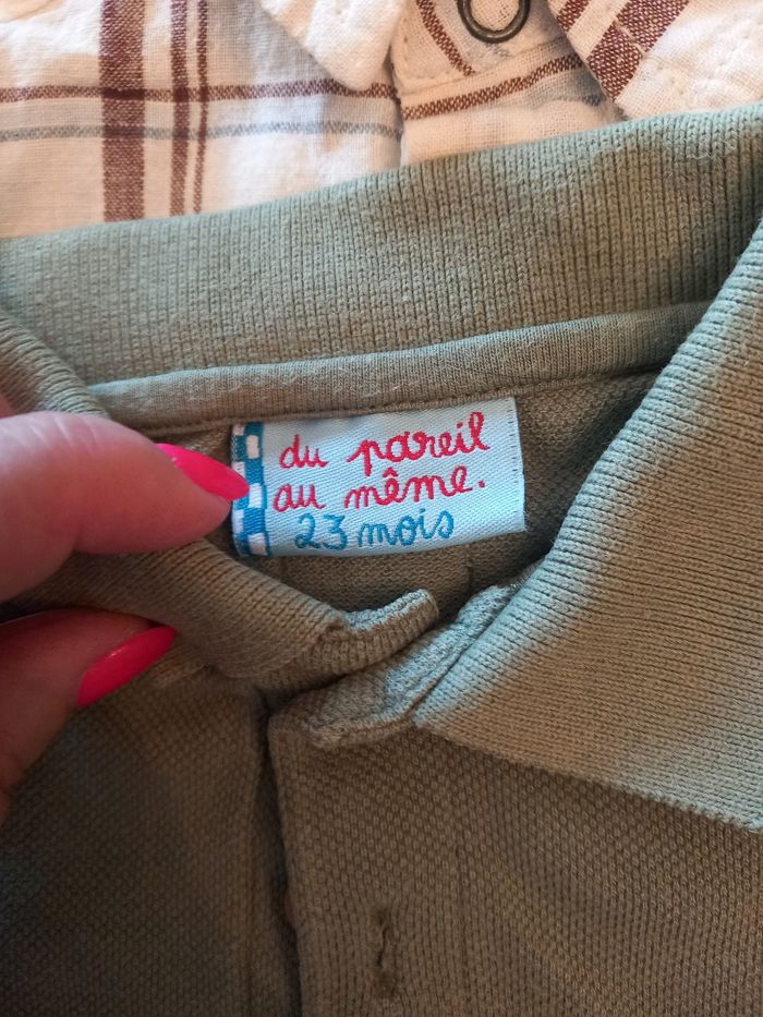 Lot 2 polos avec 1 chemise - photo numéro 3
