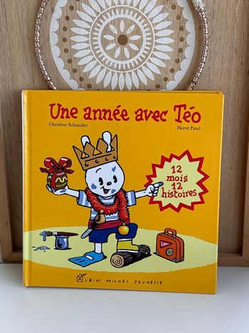 Livre une année avec Téo