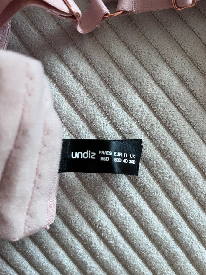Soutien gorge rose undiz - photo numéro 3