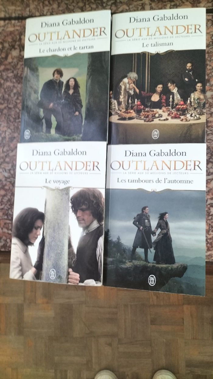 Tome 1 à  4 outlander