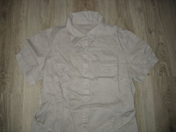 ROBE COURTE MC GRISE "TEX" - TAILLE 42 / 44 - n°01 - photo numéro 4
