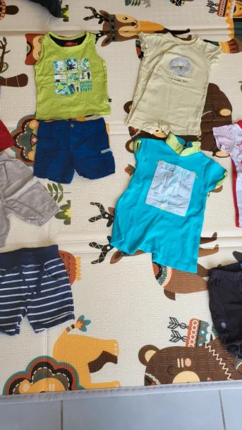 Lot vêtements 6mois été