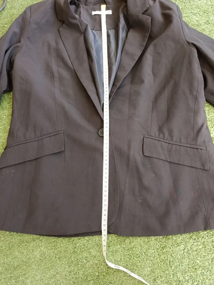 Blazer noir simple Fashion Prívate Company taille 40 - photo numéro 4