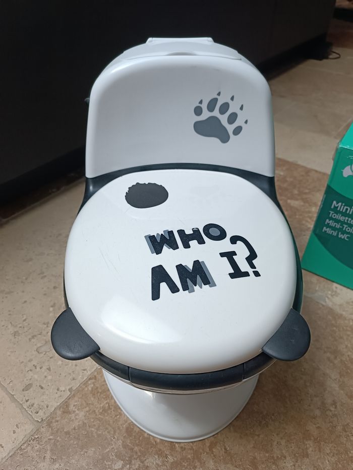 Mini toilette enfant de 12 mois à 4 ans