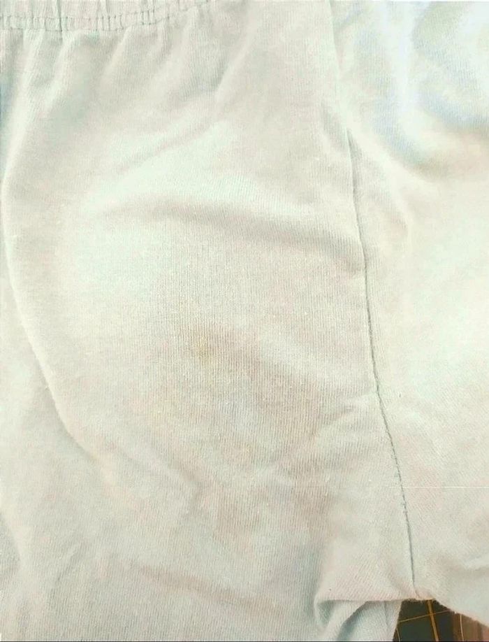 Lot de 2 leggings corsaires pantacourt bébé fille 18 mois vichy jaune + turquoise été - photo numéro 5