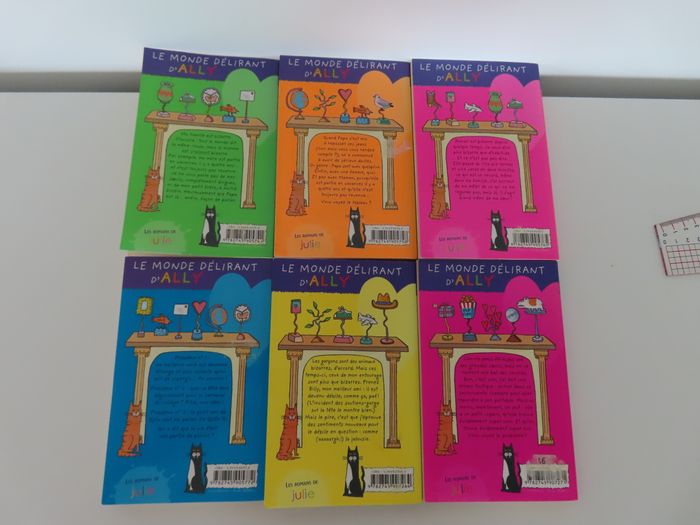 Lot livres - Le monde délirant d'Ally - Tomes 1 à 6 - photo numéro 5