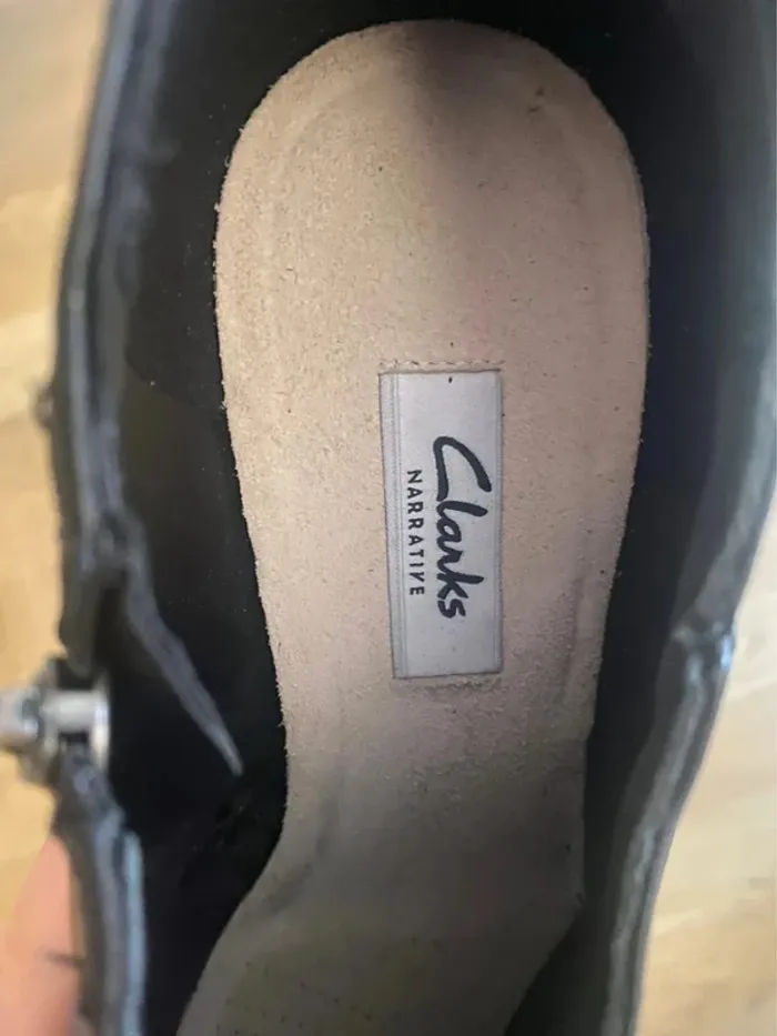Bottines à talon Clarks taille 39 neuves - photo numéro 6