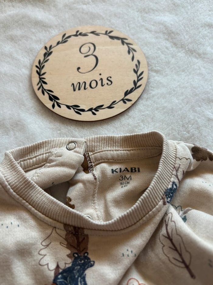 Haut manche longue bébé 3 mois Kiabi - photo numéro 3