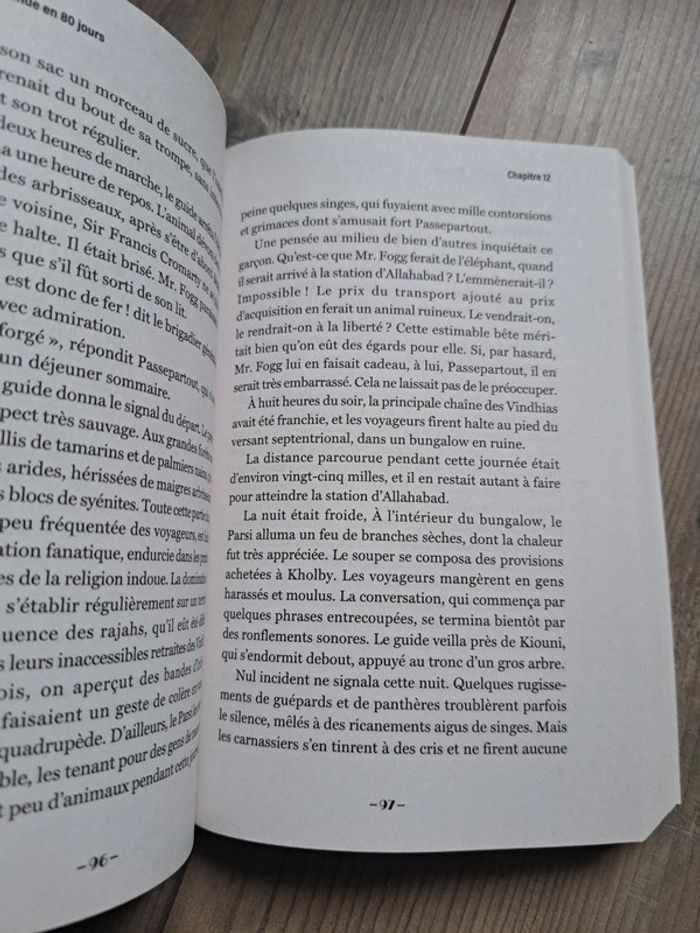 Le tour du monde en 80 jours. Jules Verne. Belin pas si classique. Neuf - photo numéro 2