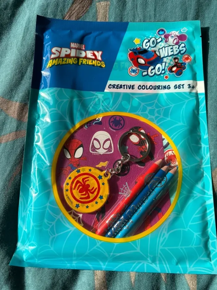 Kit de coloriage spidey neuf