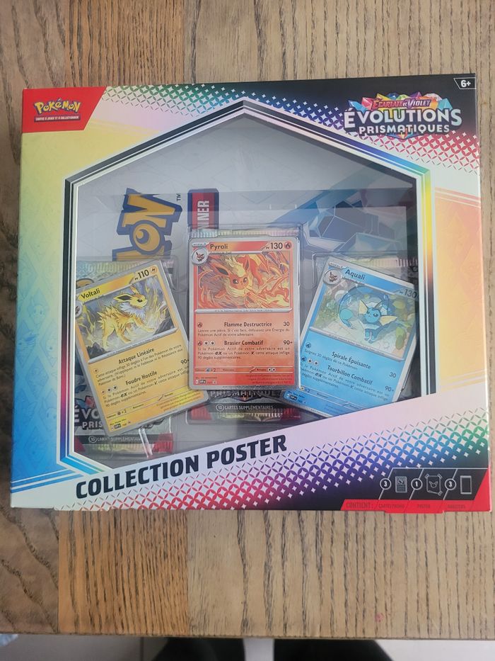 Coffret collection poster ev8.5  évolutions prismatiques