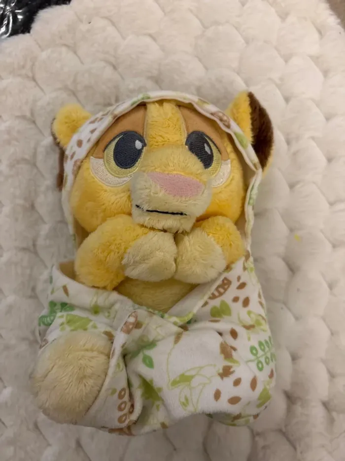 Peluche bébé Simba - photo numéro 2