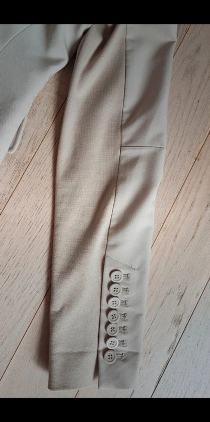 Blazer beige 36 - photo numéro 6