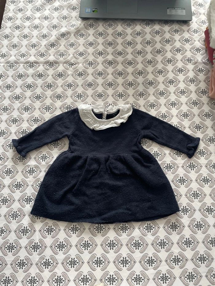 Robe avec col