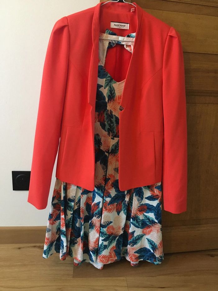 Blazer corail Naf naf - photo numéro 3