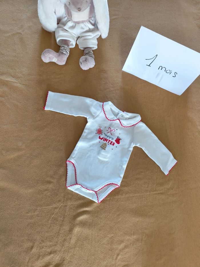 Body manches longues 1 mois