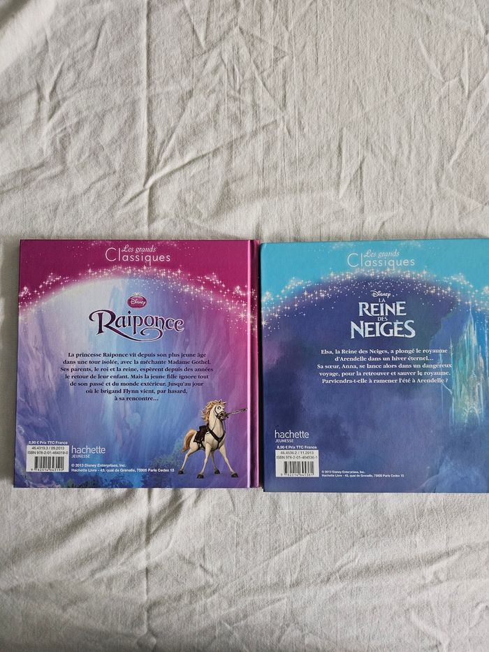 Lot de 2 livres grands classiques de disney - photo numéro 2