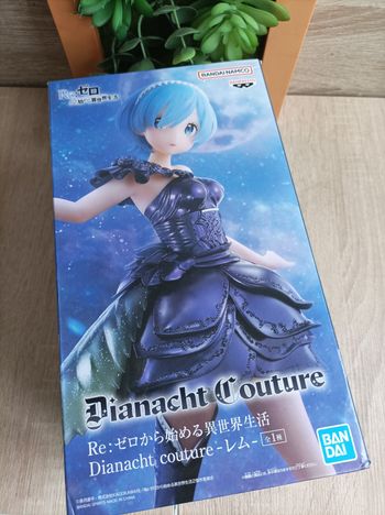 Figurine Rem Re Zero banpresto dianacht couture Bandai 