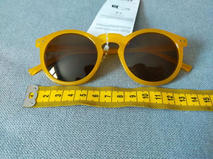 Lunettes de soleil rondes – Jaune solaire - 2 exemplaires - photo numéro 5