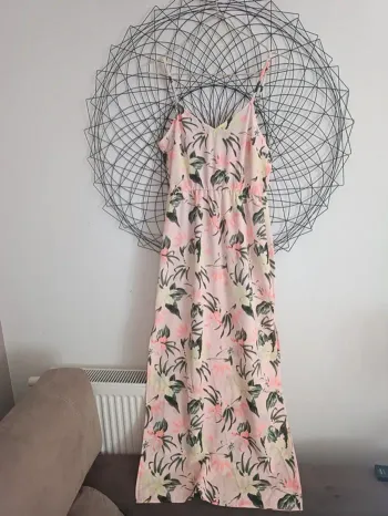 Robe longue fleurie h&m taille M